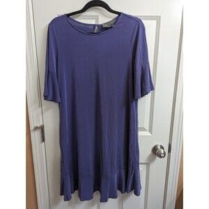 By Anthropologie Women's Very Peri Shift Dress Medium